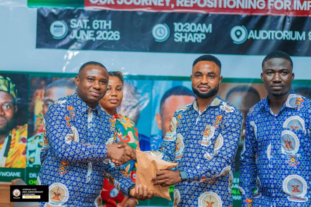 PIWAK Group CEO Dr. Mortoti Supports VORSAG-UCC with GH¢10,000 Cash Donation